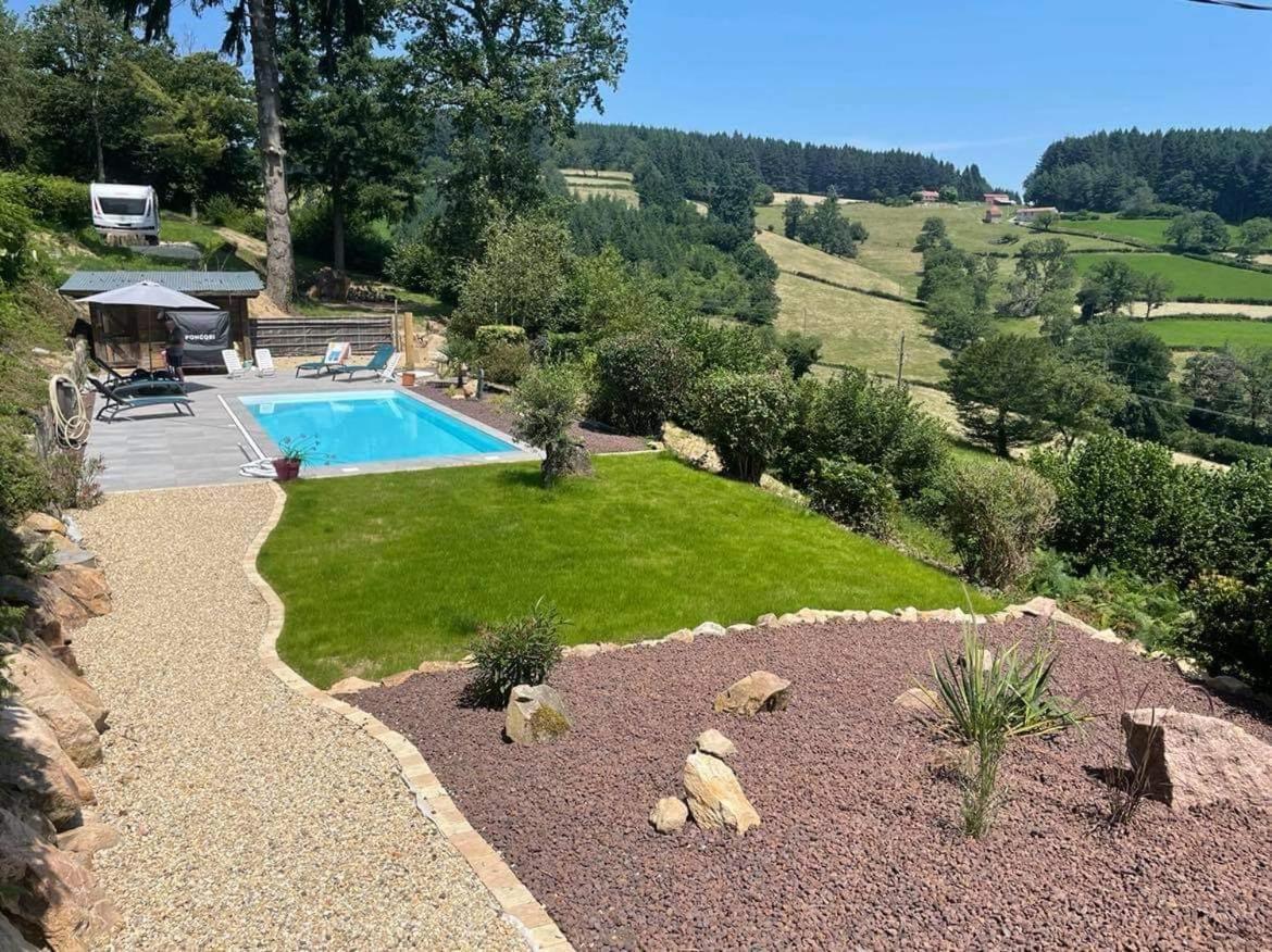 La Mazille , Cossy Vakantiestudio Met Zwembad In Zuid-Bourgogne Anglure-sous-Dun Экстерьер фото